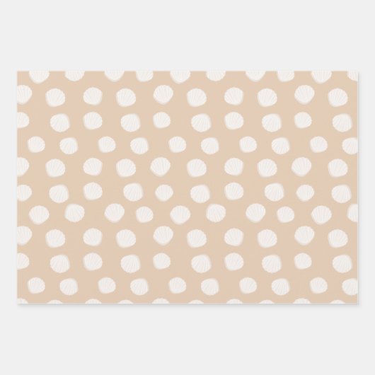 Feuille De Papier Cadeau Plage De Sable Surboard (Devant 3)