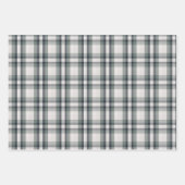 Feuille De Papier Cadeau Plaid Flannel Pois Stripes Coordination (Devant)