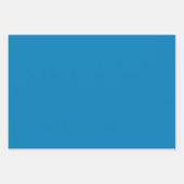 Feuille De Papier Cadeau Plain Star Munsell CG Bleu Tons 3 (Devant)