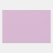 Feuille De Papier Cadeau Plain Ube Lavender Kobi Purple Tons 3 (Devant 2)