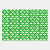 Feuille De Papier Cadeau Plaisir Pickleball Paddle et Ball rose vert jaune (Devant 2)