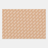 Feuille De Papier Cadeau Planète Abstraite moderne Bonne année 2023 (Devant 2)