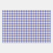 Feuille De Papier Cadeau Plat bleu (Devant 2)