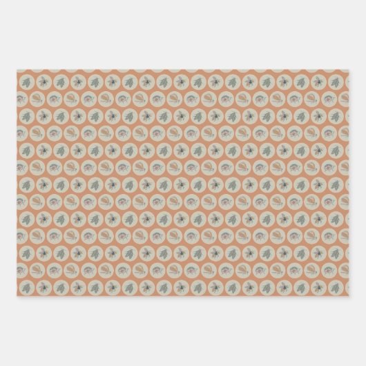 Feuille De Papier Cadeau Playful Bugs  (Devant)