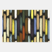 Feuille De Papier Cadeau Pluie de couleurs 4 (Devant 2)