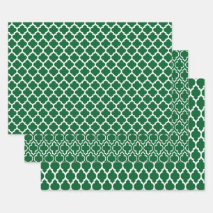 Feuille De Papier Cadeau Plusieurs Motifs marocains do-it-yourself Couleurs