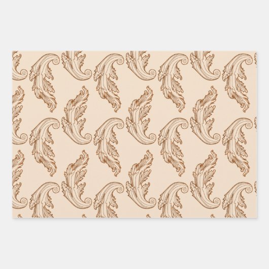 Feuille De Papier Cadeau Poésie, idées cadeaux (Devant 3)