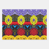 Feuille De Papier Cadeau Point Abstrait art 4 (Devant 2)