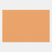 Feuille De Papier Cadeau Point blanc minuscule d'Halloween (Devant 2)