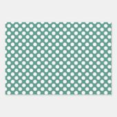 Feuille De Papier Cadeau Points Polka (Devant 2)