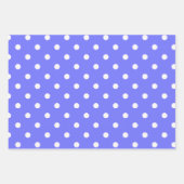 Feuille De Papier Cadeau Points Polka (Devant)