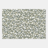 Feuille De Papier Cadeau Points rétro (Devant 2)