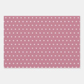 Feuille De Papier Cadeau pois, club Esther. chaussures de cheval rose (Devant)