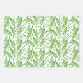 Feuille De Papier Cadeau Pois de légumes (Devant 2)