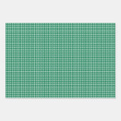 Feuille De Papier Cadeau Pois verts (Devant)