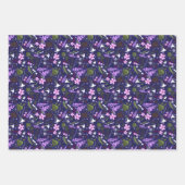 Feuille De Papier Cadeau Poison Garden | Collection pourpre (Devant)