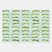 Feuille De Papier Cadeau Poisson d'eau (Devant 2)