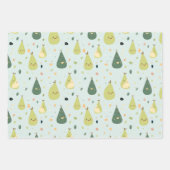 Feuille De Papier Cadeau Poisson, Dinos et Avo (Devant 3)