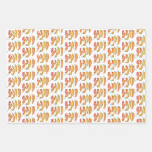 Feuille De Papier Cadeau Poivrons doux (Devant 2)