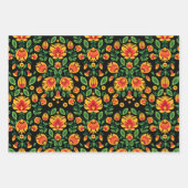 Feuille De Papier Cadeau 💛 🧡 ❤️ Polish superbe Folk Wycinanki (Devant)