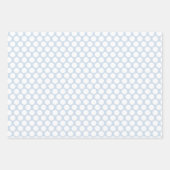 Feuille De Papier Cadeau Polka blanc pastel point (Devant 2)