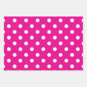 Feuille De Papier Cadeau Polka dot (Devant 2)