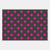 Feuille De Papier Cadeau Polka dot (Devant)
