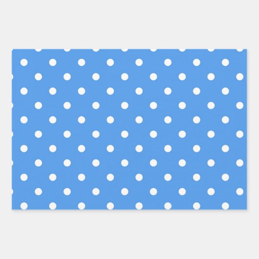 Feuille De Papier Cadeau Polka dot (Devant)