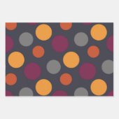 Feuille De Papier Cadeau Polka dot (Devant 2)