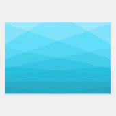 Feuille De Papier Cadeau Polygonal géométrique (Devant 2)