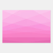 Feuille De Papier Cadeau Polygonal géométrique (Devant)