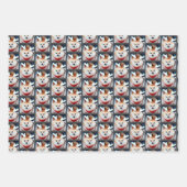 Feuille De Papier Cadeau Poméranie Poméranie (Devant 2)