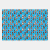 Feuille De Papier Cadeau Poney marrant (Devant 2)