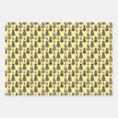 Feuille De Papier Cadeau Poney marrant (Devant)