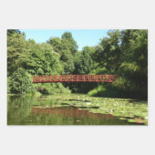 Feuille De Papier Cadeau Pont au lac Centennial à Ellicott City (Devant 2)