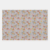 Feuille De Papier Cadeau Pony Party (Devant 2)