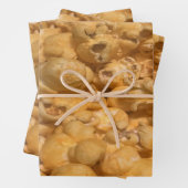 Feuille De Papier Cadeau Popcorn (En situation)