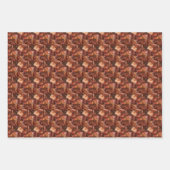 Feuille De Papier Cadeau Porc barbecue (Devant 3)