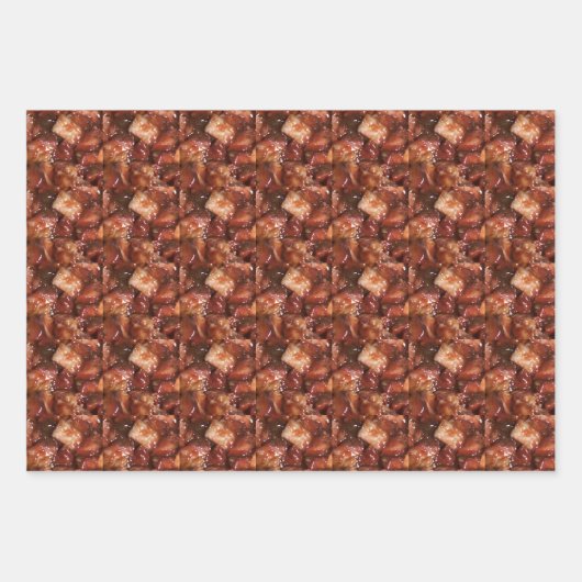 Feuille De Papier Cadeau Porc barbecue (Devant)