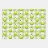 Feuille De Papier Cadeau Porte verte douce (Devant 2)