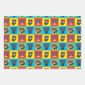 Feuille De Papier Cadeau Poses de caractères Chibi Catwoman (Devant 2)