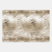 Feuille De Papier Cadeau Poster de animal Gold Glam (Devant 2)