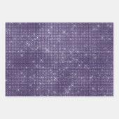 Feuille De Papier Cadeau Poster de animal violet Glam (Devant 2)