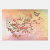 Feuille De Papier Cadeau Poster en bois du spectacle Ikebana (Devant 3)