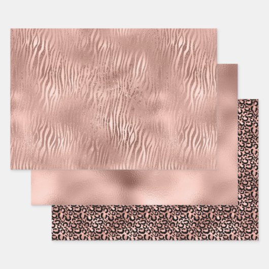 Feuille De Papier Cadeau Posters de animaux (Lot)