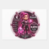 Feuille De Papier Cadeau Potassium  (Devant 3)