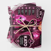 Feuille De Papier Cadeau Potassium  (En situation)