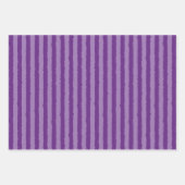 Feuille De Papier Cadeau Pots Et Tracées De Lavande Violet (Devant 3)