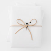 Feuille De Papier Cadeau Pour (En situation)