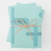 Feuille De Papier Cadeau Pour le temps et l'éternité (En situation)